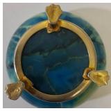 Antique Multicolor Globe - Lighter Base *Base Only (View Photos)