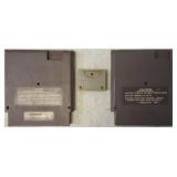 Retro Nintendo - (1) ZELDA II The Adventures of LINK (1) GOAL! TWO (1) Arch Rivals A BasketBrawl & (1) Memory Card Plus