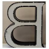 Novelty Led B Light - Approximately 29 3/4" x 23 1/2" (View Photos)