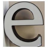 LED Light of the Letter e (View Photos)