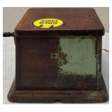 Antique Railroad Telephone Dynamo Crank Generator *View Photos