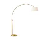 Gold Floor Lamp | Arc Floor Lamp for Living Room