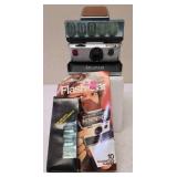 Vintage - Polaroid | Originals 4695 SX-70 Camera, Silver, Brown