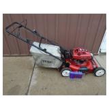 Toro 6.5 hp recycler. Self propelled with bag. Good shape. Tested & works. As shown.