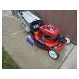 Toro 6.5 hp recycler. Self propelled with bag. Good shape. Tested & works. As shown.