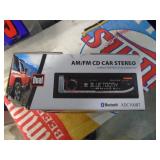 Dual am/fm/cd/bt car stereo. As shown.