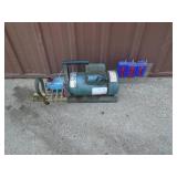2000 psi Kat pump pressure washer with hose & wand. 220 volt. Untested. As shown.