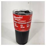 New Milwaukee Packout 20oz Tumbler Black Longest Temperature Retention