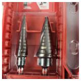 New Milwaukee Impact Step And Drill Bit Set 48-89-9252 Shockwave Impact Duty Metal