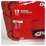New Milwaukee 49-22-402 17 Piece Bi-Metal Hole Saw Kit 3/4"-2 1/4"