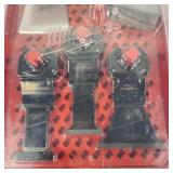 New Milwaukee 20 Piece Multi-Tool Blade Set Universal Fit Wood Hardwood Multi Material And Specialty In Hard Case