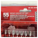 Open Package Milwaukee 55 Piece Impact Driver Bit Set 48-32-4096 Complete