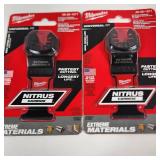 Lot Of Two New Milwaukee Nitrus Carbide Extreme Materials Blades New Open-Lok Anchor 49-25-1571