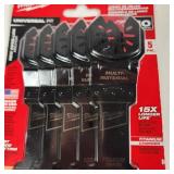 New Milwaukee Multi-Tool Blade Set 5 Pack Wood Multi Material 49-25-1135
