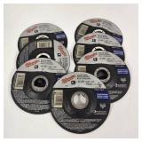 Lot Of Seven Open Box Milwaukee Cut-Off Wheels 4-1/2" Type 27 Metal/Stainless Excellent Condition