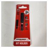 Lot Of Three New Milwaukee Items 2 3/8" Bit Holder 48-32-4502, 4 Piece Screw Extractor Set And 1" 10 Piece Impact Bit Set