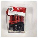 New Damaged Package 15 Piece 2" Impact Bits 48-32-5004