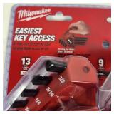 New Milwaukee 2 Piece L-Style Hex Key Set 48-22-2187 Easiest Key Access