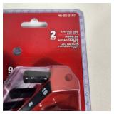 New Milwaukee 2 Piece L-Style Hex Key Set 48-22-2187 Easiest Key Access