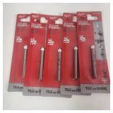 Lot Of Five New Milwaukee Tile And Natural Stone Bit 1/4" 48-20-8992