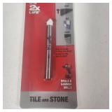 Lot Of Five New Milwaukee Tile And Natural Stone Bit 1/4" 48-20-8992