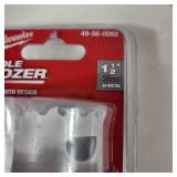 Lot Of Four New Milwaukee Hole Dozers 1-1/2", 1-1/8", 1-3/4" And 1-3/8"