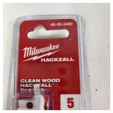 Lot Of Two New Milwaukee Sawzall/Hackzall Blades 5 Pack 49-00-5460 And 5 Pack 48-00-5791