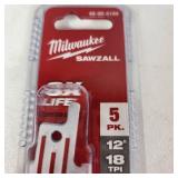 Lot Of Two New Medium Metal Sawzall Blades 5 Packs 48-00-5187