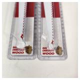 Lot Of Two New 5 Packs Milwaukee Sawzall Blades For Nail Embedded Wood 48-00-5036