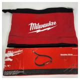 New Milwaukee Shoulder Strap 49-16-2722 And Small Tool Bag Red Some Dirt On Bag