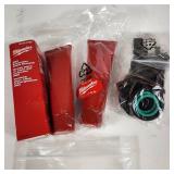 Lot Of Milwaukee Items Pex Expander Cone Grease 49-08-2402 And Hammer Drill Service Maintenance Kit