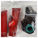 Lot Of Milwaukee Items Pex Expander Cone Grease 49-08-2402 And Hammer Drill Service Maintenance Kit