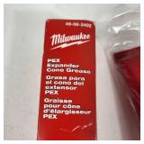 Lot Of Milwaukee Items Pex Expander Cone Grease 49-08-2402 And Hammer Drill Service Maintenance Kit