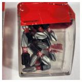 Lot Of Two Open Box Milwaukee Tools Press And Flip Fastback Compact Folding Utility Knife And Shockwave Insert Bits