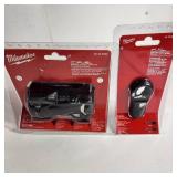 Lot Of Two Milwaukee Items M12 Stubby Impact Wrench Protective Boot And Reach High Speed Ratchet Protective Boot