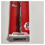 Miscellaneous Milwaukee Items Open Packages Hammer Drill Bit 1/4", 4 Piece Screw Extractor, Utility Blades And 6in1 Utility Knife