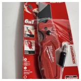 Miscellaneous Milwaukee Items Open Packages Hammer Drill Bit 1/4", 4 Piece Screw Extractor, Utility Blades And 6in1 Utility Knife