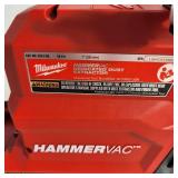 New/Open Box Milwaukee HammerVac Dedicated Dust Extractor 2912-DE