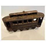 Vintage Cast Iron Toy Trolley #14