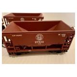 Walthers HO Scale DM&I Duluth Missabe & Iron Range Ore Car Models & Santa FE #307 Locomotive