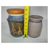 Lanesboro & Wild Rice Pottery Canisters