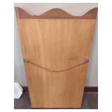 Large Wooden Mirror