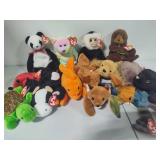 TY Beanie Babies Assorted Animals