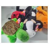 TY Beanie Babies Assorted Animals