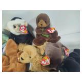 TY Beanie Babies Assorted Animals