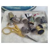 Lot of Buttons/Thimbles