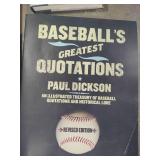 Vintage Wood Bats & Baseball Books