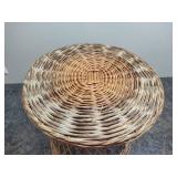 Wicker Plant Stand