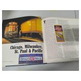 Classic American Railroads Book & Metal Sign
