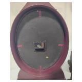 Vintage Looking Clock & Tall Candle Holders